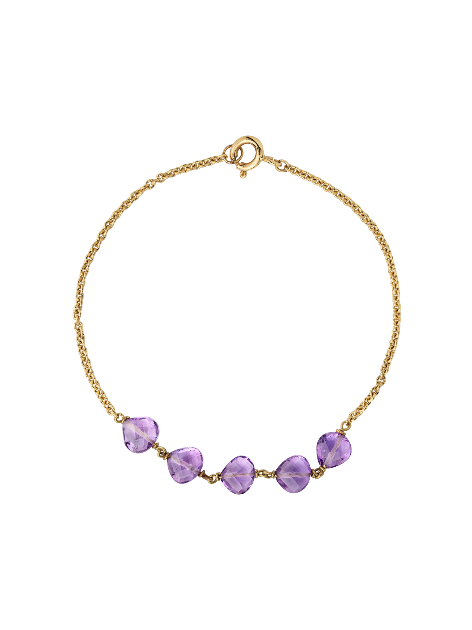 Amethyst bracelet